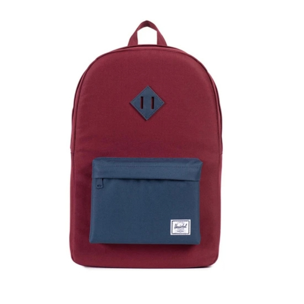Herschel Supply Company Burgundy and Navy Backpack